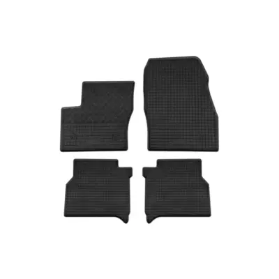 Tappetini Gomma Specifici Set 4 Pezzi Neri per Ford Tourneo dal 2014 5 Posti