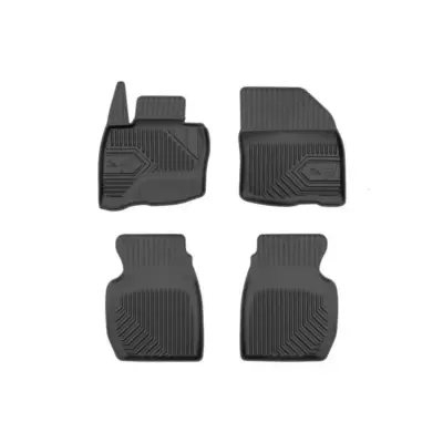 Tappetini Gomma Specifici Set 4 Pezzi Neri per Honda Civic Berlina 2006-2011