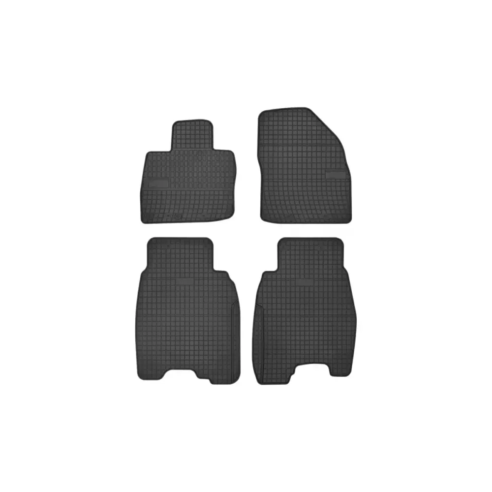 Tappetini Gomma Specifici Set 4 Pezzi Neri per Honda Civic Viii 2006-2011