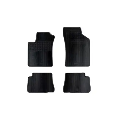 Tappetini Gomma Specifici Set 4 Pezzi Neri per Hyundai Getz dal 2003
