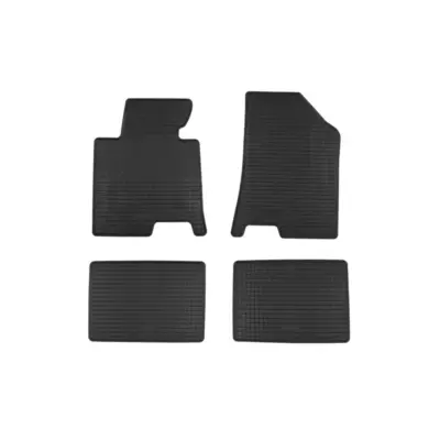 Tappetini Gomma Specifici Set 4 Pezzi Neri per Hyundai I40 dal 2011