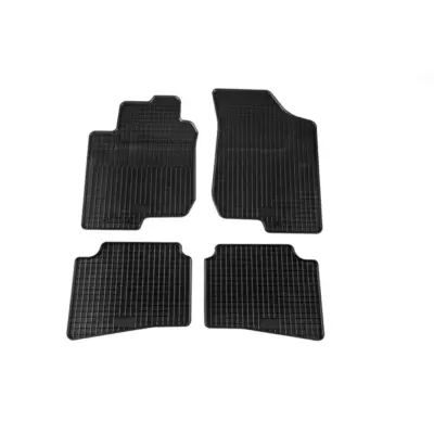 Tappetini Gomma Specifici Set 4 Pezzi Neri per Kia Ceed 2007-2012