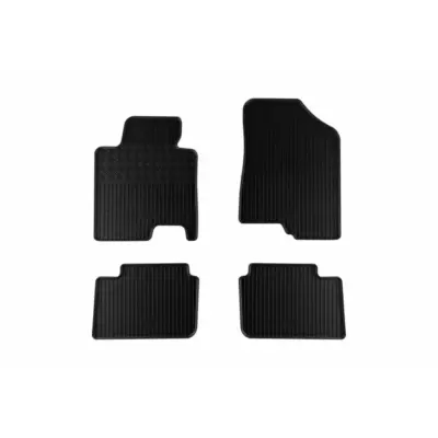 Tappetini Gomma Specifici Set 4 Pezzi Neri per Kia Ceed dal 2012
