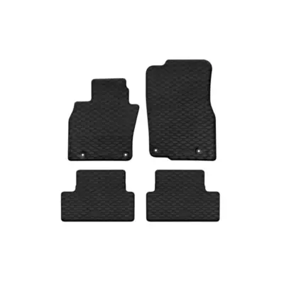 Tappetini Gomma Specifici Set 4 Pezzi Neri per Mazda Cx-60 dal 2022
