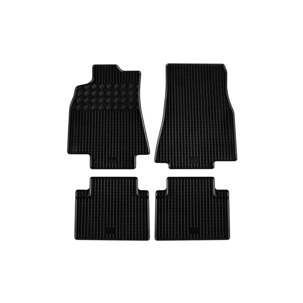 Tappetini Gomma Specifici Set 4 Pezzi Neri per Mercedes Classe A W169 2004-2012