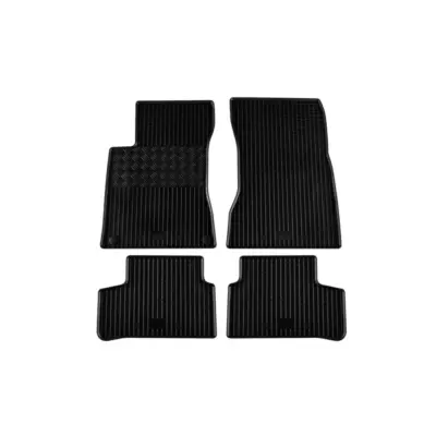 Tappetini Gomma Specifici Set 4 Pezzi Neri per Mercedes Classe A W177 dal 2019