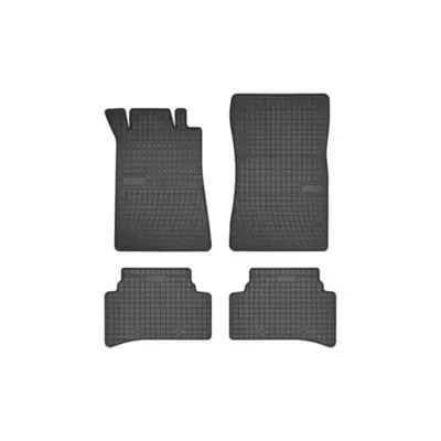 Tappetini Gomma Specifici Set 4 Pezzi Neri per Mercedes Classe C W202 1993-2001