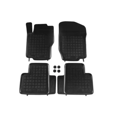 Tappetini Gomma Specifici Set 4 Pezzi Neri per Mercedes ml W164 2005-2011