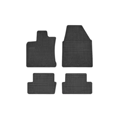 Tappetini Gomma Specifici Set 4 Pezzi Neri per Nissan Qashqai 2007-2013