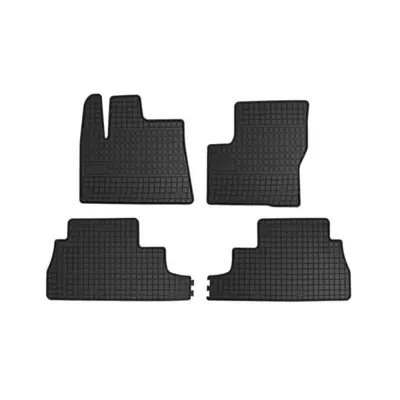 Tappetini Gomma Specifici Set 4 Pezzi Neri per Opel Combo dal 2018