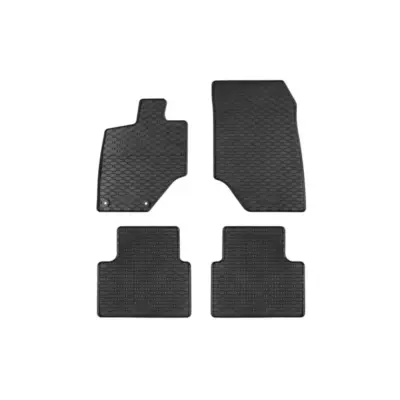 Tappetini Gomma Specifici Set 4 Pezzi Neri per Opel Grandland Hybrid dal 2025