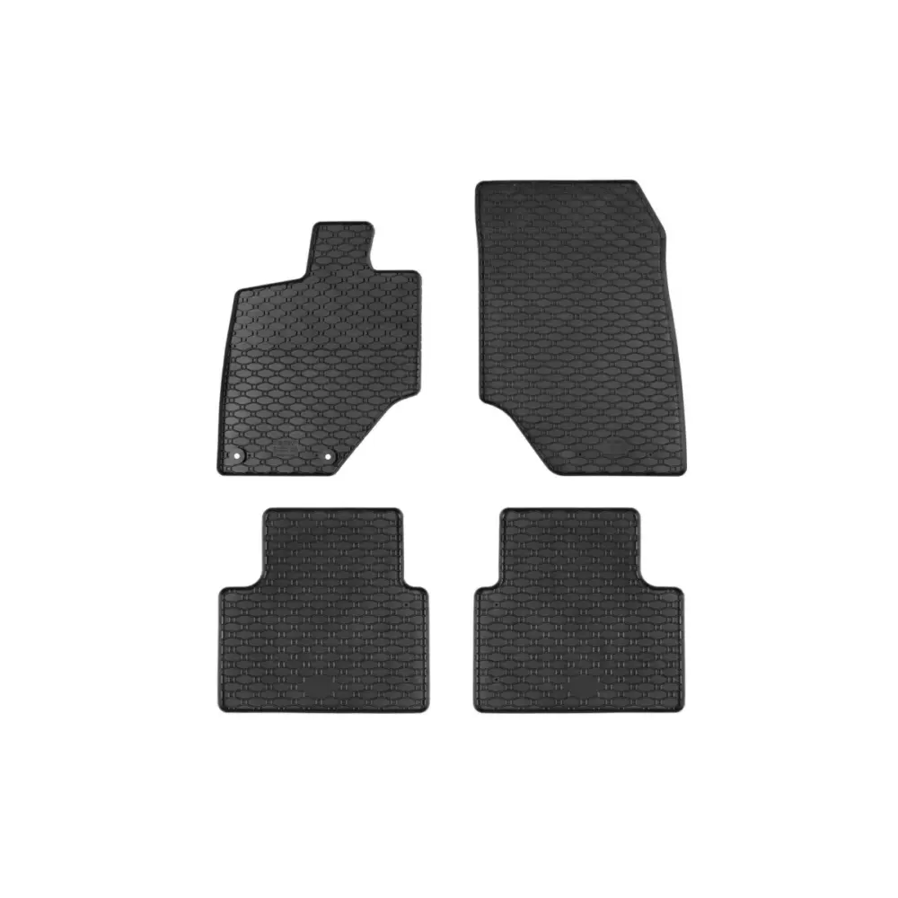 Tappetini Gomma Specifici Set 4 Pezzi Neri per Opel Grandland Hybrid dal 2025