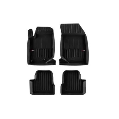 Tappetini Gomma Specifici Set 4 Pezzi Neri per Opel Mokka B dal 2020
