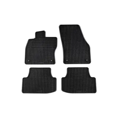 Tappetini Gomma Specifici Set 4 Pezzi Neri per Seat Ateca dal 2016