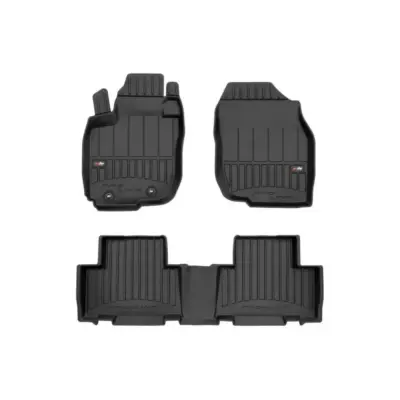 Tappetini Gomma Specifici Set 4 Pezzi Neri per Toyota RAV4 2005-2012