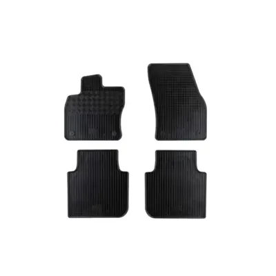 Tappetini Gomma Specifici Set 4 Pezzi Neri per Volkswagen Tiguan Allspace