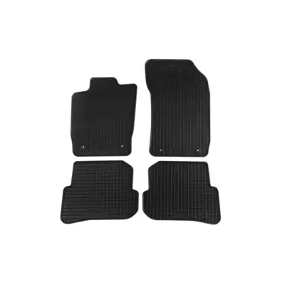 Tappetini Gomma Specifici Set 4 Pezzi Nero per Audi A1 2010-2018