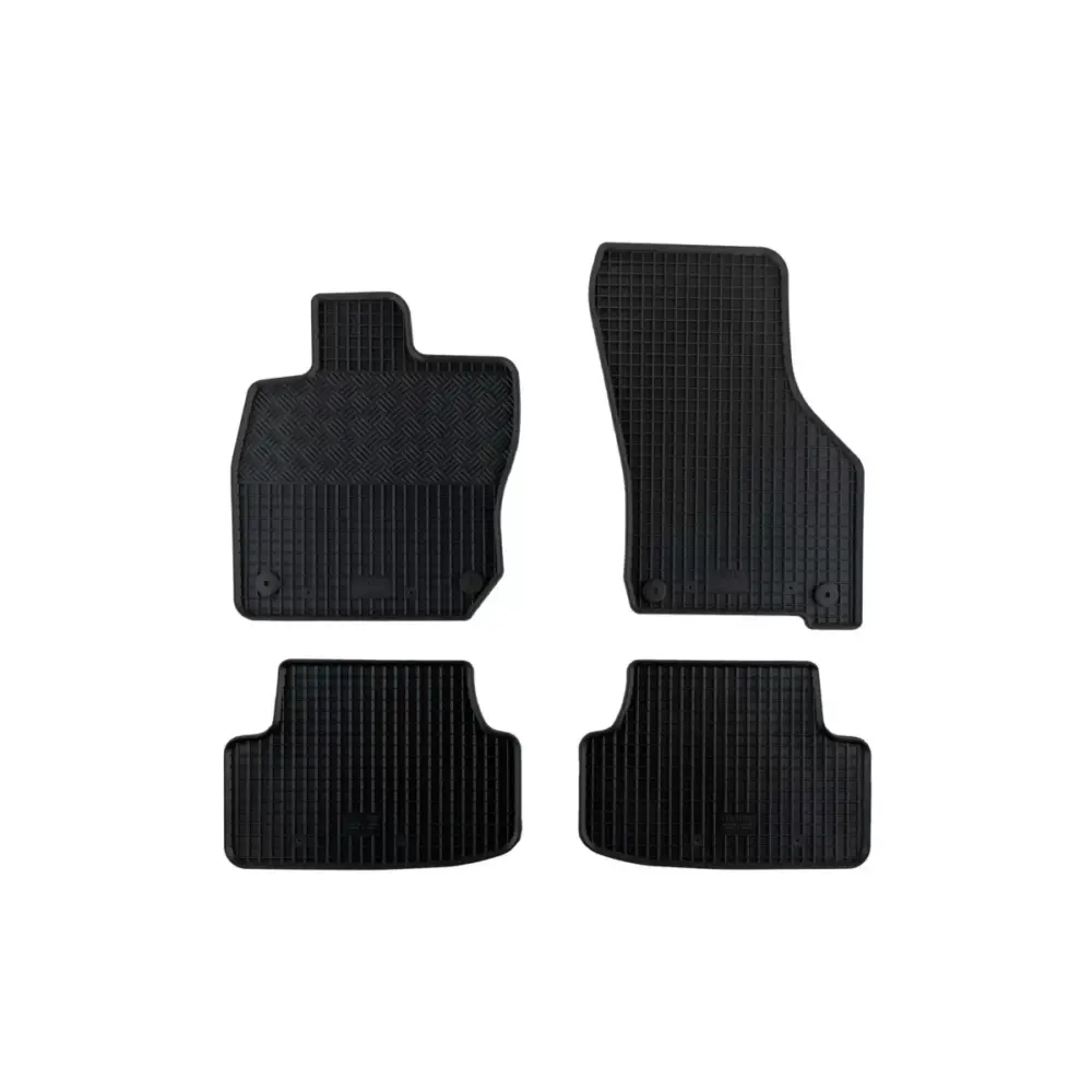 Tappetini Gomma Specifici Set 4 Pezzi Nero per Audi A3 dal 2020
