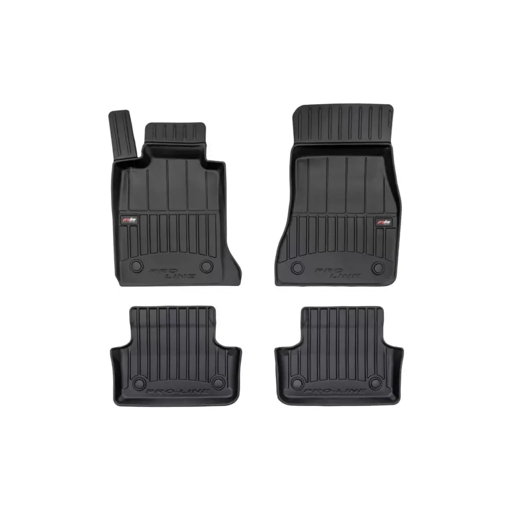 Tappetini Gomma Specifici Set 4 Pezzi Nero per BMW Serie 5 G30 2017-2023