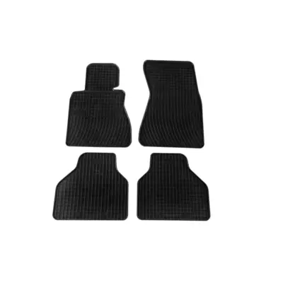 Tappetini Gomma Specifici Set 4 Pezzi Nero per BMW Serie 7 E65 2001-2008