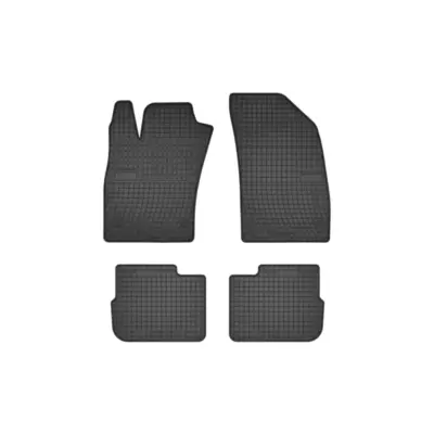 Tappetini Gomma Specifici Set 4 Pezzi Nero per Fiat Tipo Berlina dal 2016