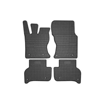 Tappetini Gomma Specifici Set 4 Pezzi Nero per Jaguar Xe dal 2015