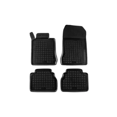 Tappetini Gomma Specifici Set 4 Pezzi Nero per Mercedes Classe E W210 1995-2003