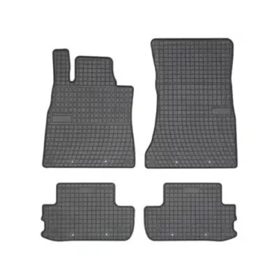 Tappetini Gomma Specifici Set 4 Pezzi Nero per Mercedes Classe S C217 dal 2013