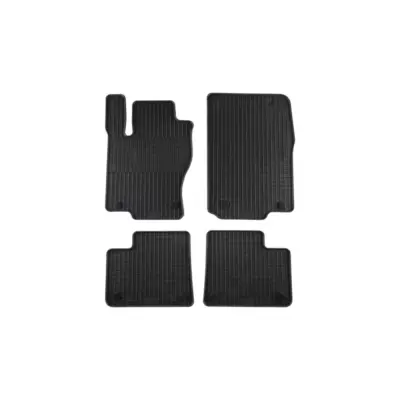 Tappetini Gomma Specifici Set 4 Pezzi Nero per Mercedes ml W166 2011-2015