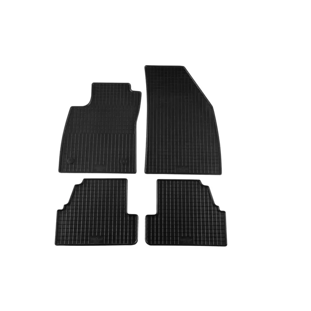 Tappetini Gomma Specifici Set 4 Pezzi Nero per Opel Mokka 2012-2019