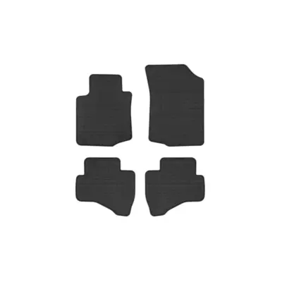 Tappetini Gomma Specifici Set 4 Pezzi Nero per Peugeot 107 2005-2014
