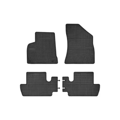 Tappetini Gomma Specifici Set 4 Pezzi Nero per Peugeot 3008 2009-2016