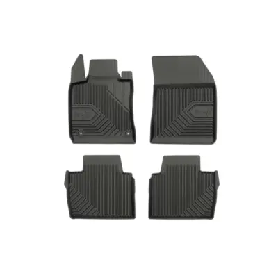 Tappetini Gomma Specifici Set 4 Pezzi Nero per Peugeot 508 dal 2018