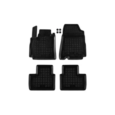 Tappetini Gomma Specifici Set 4 Pezzi Nero per Renault Arkana dal 2019