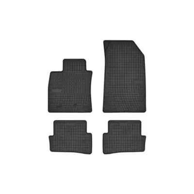 Tappetini Gomma Specifici Set 4 Pezzi Nero per Renault Clio 2012-2019