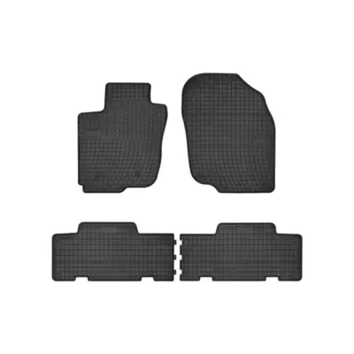 Tappetini Gomma Specifici Set 4 Pezzi Nero per Toyota RAV4 2005-2012