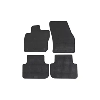 Tappetini Gomma Specifici Set 4 Pezzi Nero per Volkswagen Tiguan dal 2024