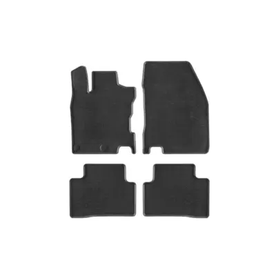 Tappetini Gomma Specifici Set 4 Pezzi Nissan Qashqai dal 2014 Nero