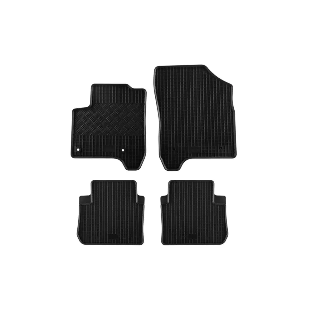 Tappetini Gomma Specifici Set 4 Pezzi per Citroën C3 Picasso dal 2009