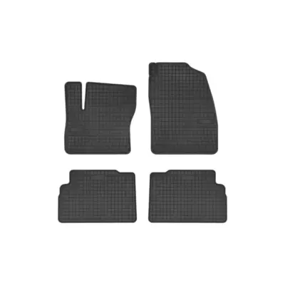 Tappetini Gomma Specifici Set 4 Pezzi per Ford C-max 2011-2019 Nero