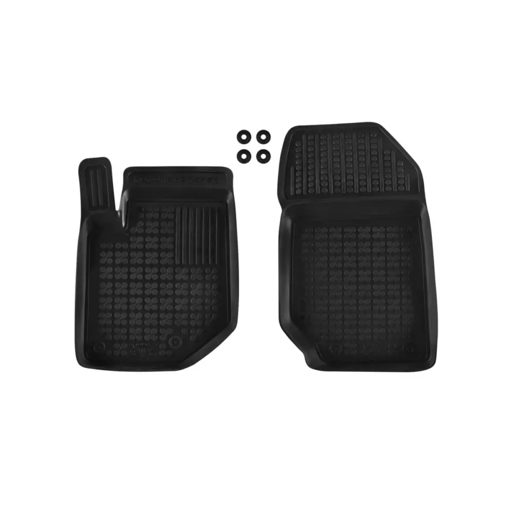 Tappetini Gomma Specifici Set 4 Pezzi per Opel Corsa F dal 2019 Nero
