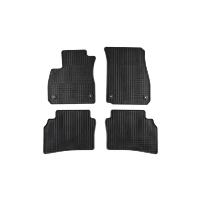 Tappetini Gomma Specifici Set 4 Pezzi per Opel Insignia B dal 2017 Nero
