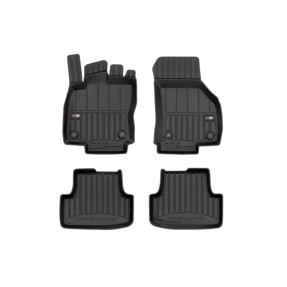 Tappetini Gomma Specifici Set 4 Pezzi per Volkswagen Golf Viii dal 2019