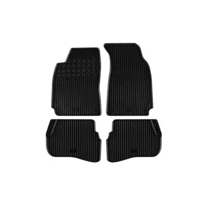 Tappetini Gomma Specifici Set 4 Pezzi per Volkswagen Passat B5 1997-2000 Nero