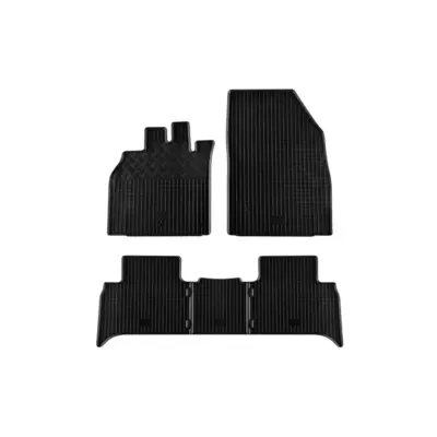 Tappetini Gomma Specifici Set 5 Pezzi Nero per Renault Scenic Grand Scenic