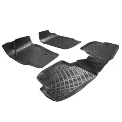 Tappetini Gomma Tpe 3D 4 Pezzi per Volkswagen Polo 2002-2009