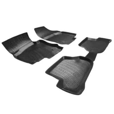 Tappetini Gomma Tpe 3D 4 Pezzi per Volkswagen Tiguan 2007-2014