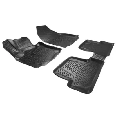 Tappetini Gomma Tpe 3D Posteriori e Anteriori 4 Pezzi Renault Clio 3 05-12