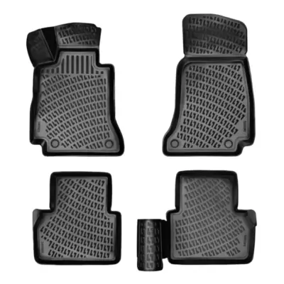 Tappetini Gomma Tpe 3D Rizline 4 Pezzi per Mercedes Classe E W213 2016