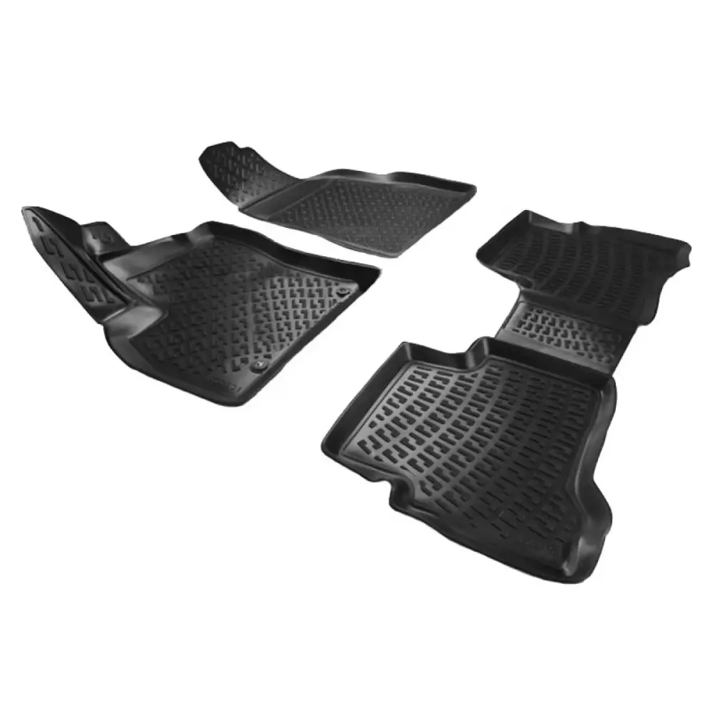 Tappetini Gomma Tpe 3D Set 4 Pezzi per Fiat Fiorino Citroen Nemo 2008